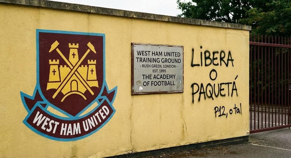Está na hora da torcida do West Ham começar a cantar: 

"Ô Paquetá, vai..., o meu West Ham não precisa de você" 🤣