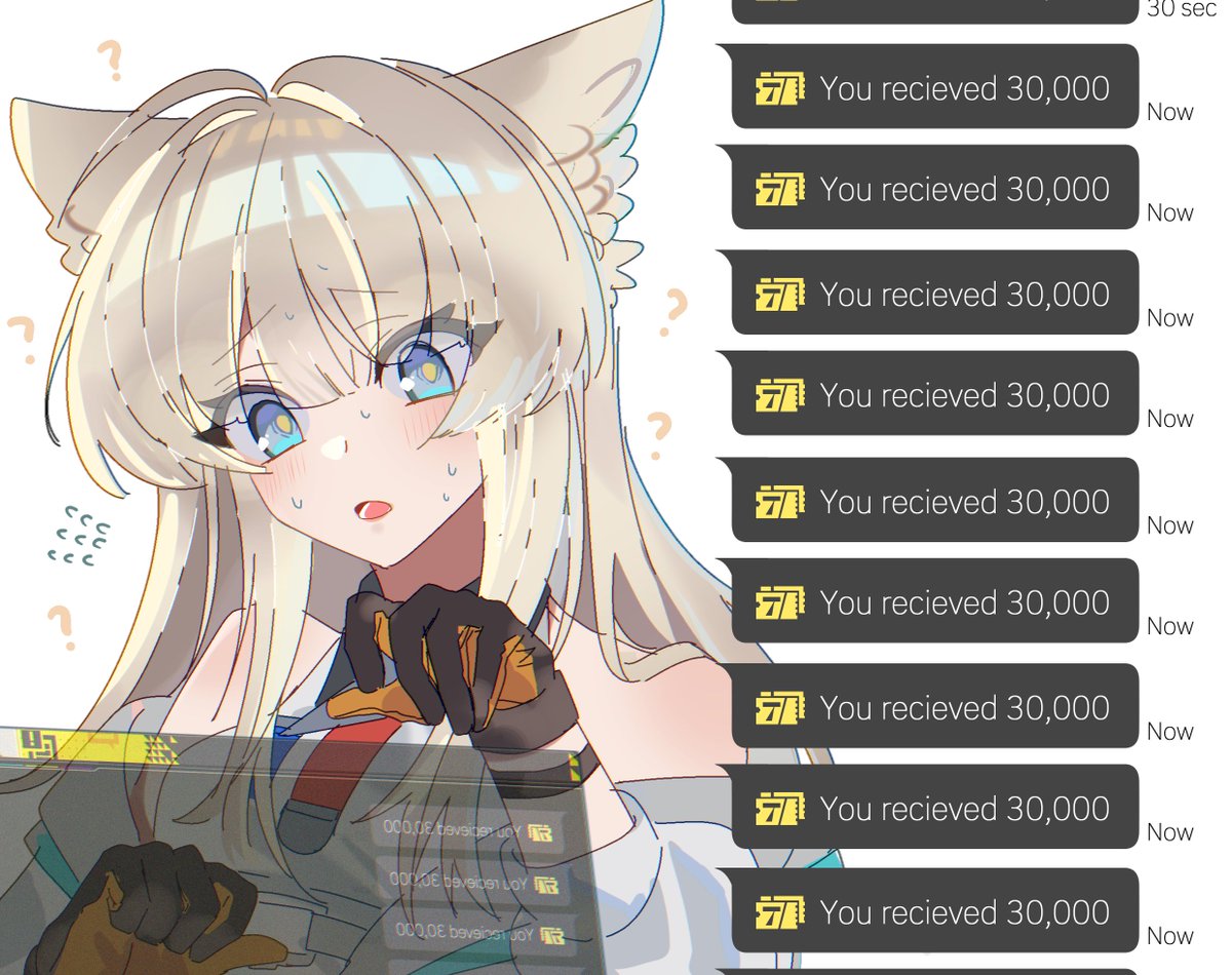 She got $30,000 from 10k Endmins
Congrats Perlica 🙏 

#ArknightsEndfield  #EndfieldReleaseCC