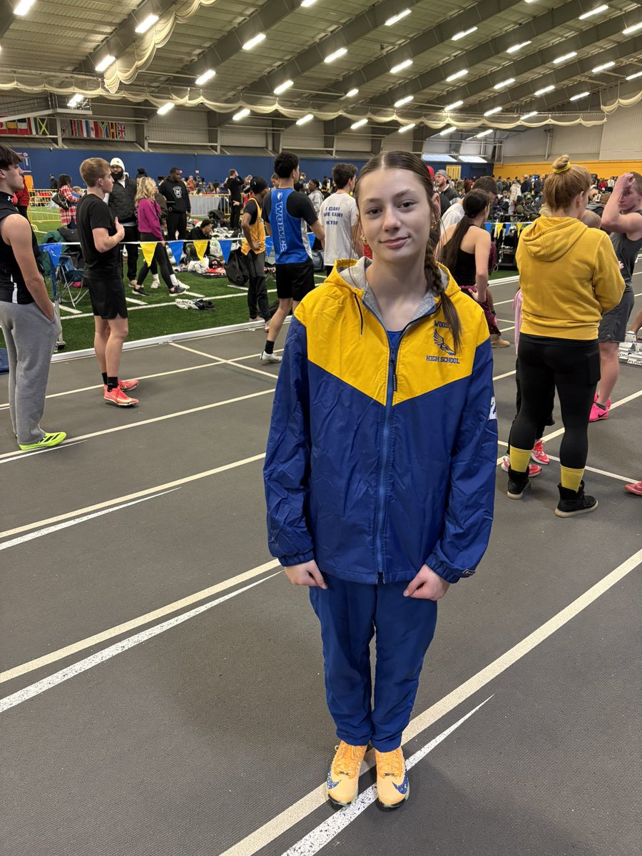 Go Teagan ! Good luck at the Kent State Indoor meet today!😊