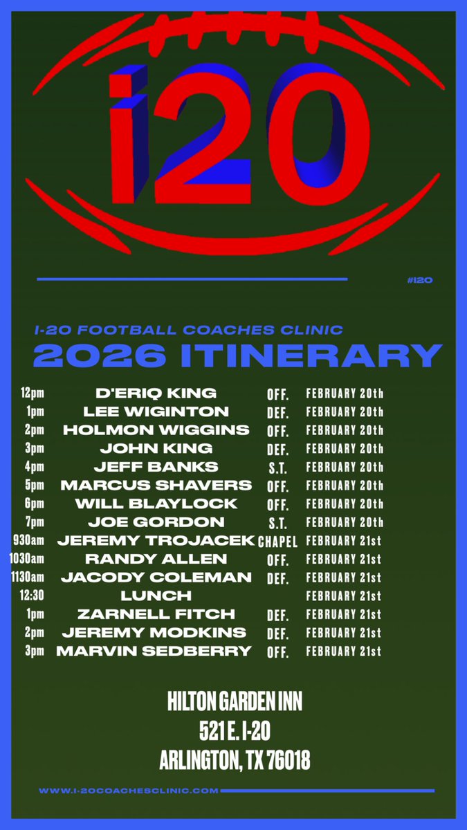 I20FBClinic tweet picture