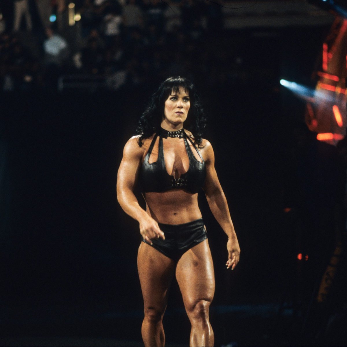 USANetwork's tweet image. Chyna made history when she became the first woman to enter the Royal Rumble 27 years ago! #wwe