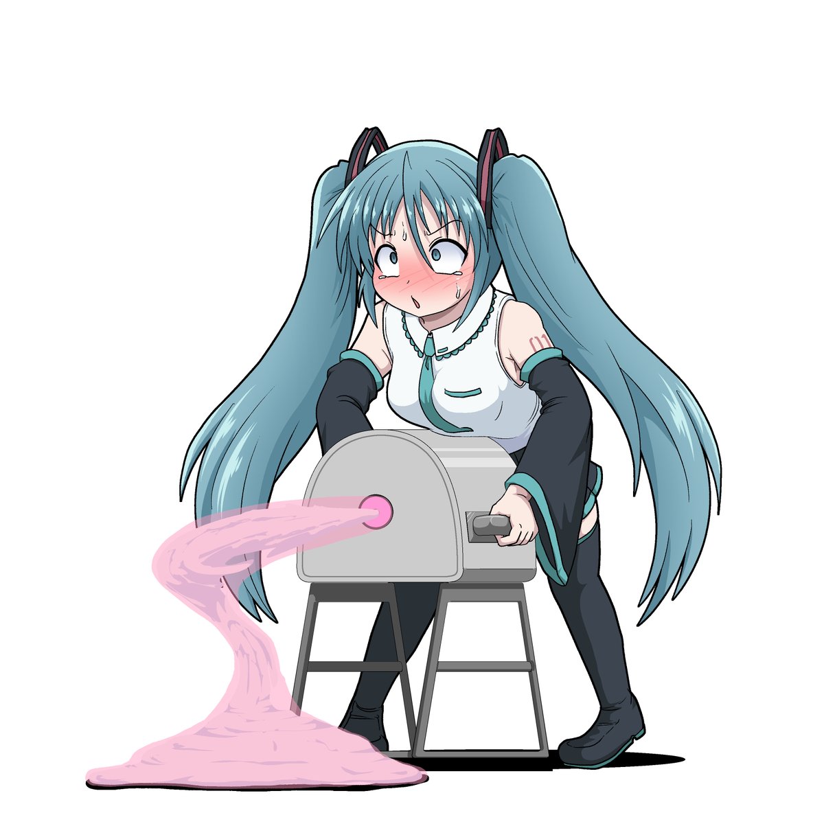 ミクちゃんと擬牝台 