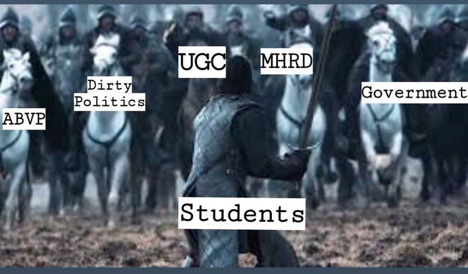obossdk1's tweet photo. #StudentsInSCForJustice
Such a shame @ugc_india and all the additional people involved with them. Playing dirty politics and purposely involving irrelevant matters in the case to cover up your mistakes! 

#ShameOnUGC #StudentsInSCForJustice https://t.co/3mAQl3HGVr