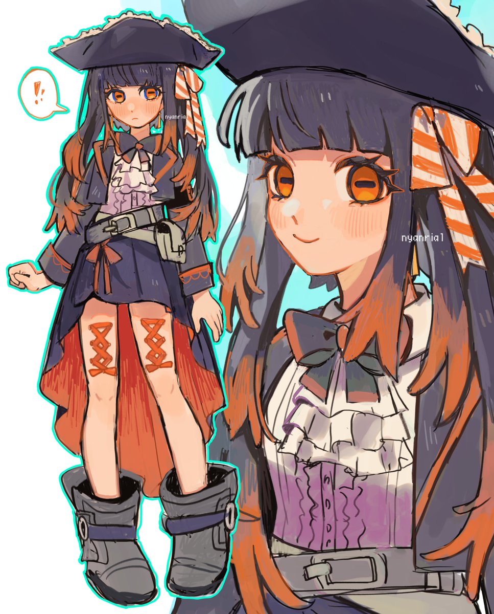 nyanrial's tweet image. pirate amo🏴‍☠️
#GACHIAKUTA