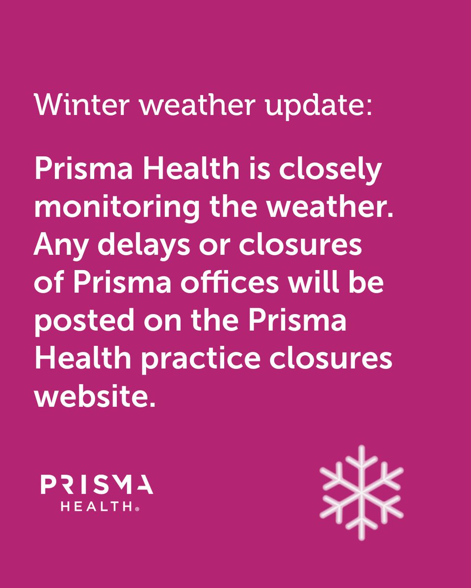 Prisma Health tweet media