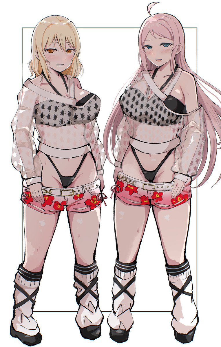 【pixivリクエスト】ハイビスカスの衣装がエロい 