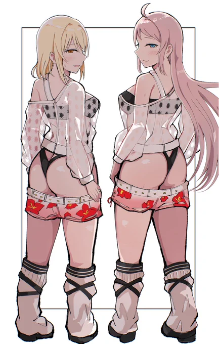 【pixivリクエスト】ハイビスカスの衣装がエロい