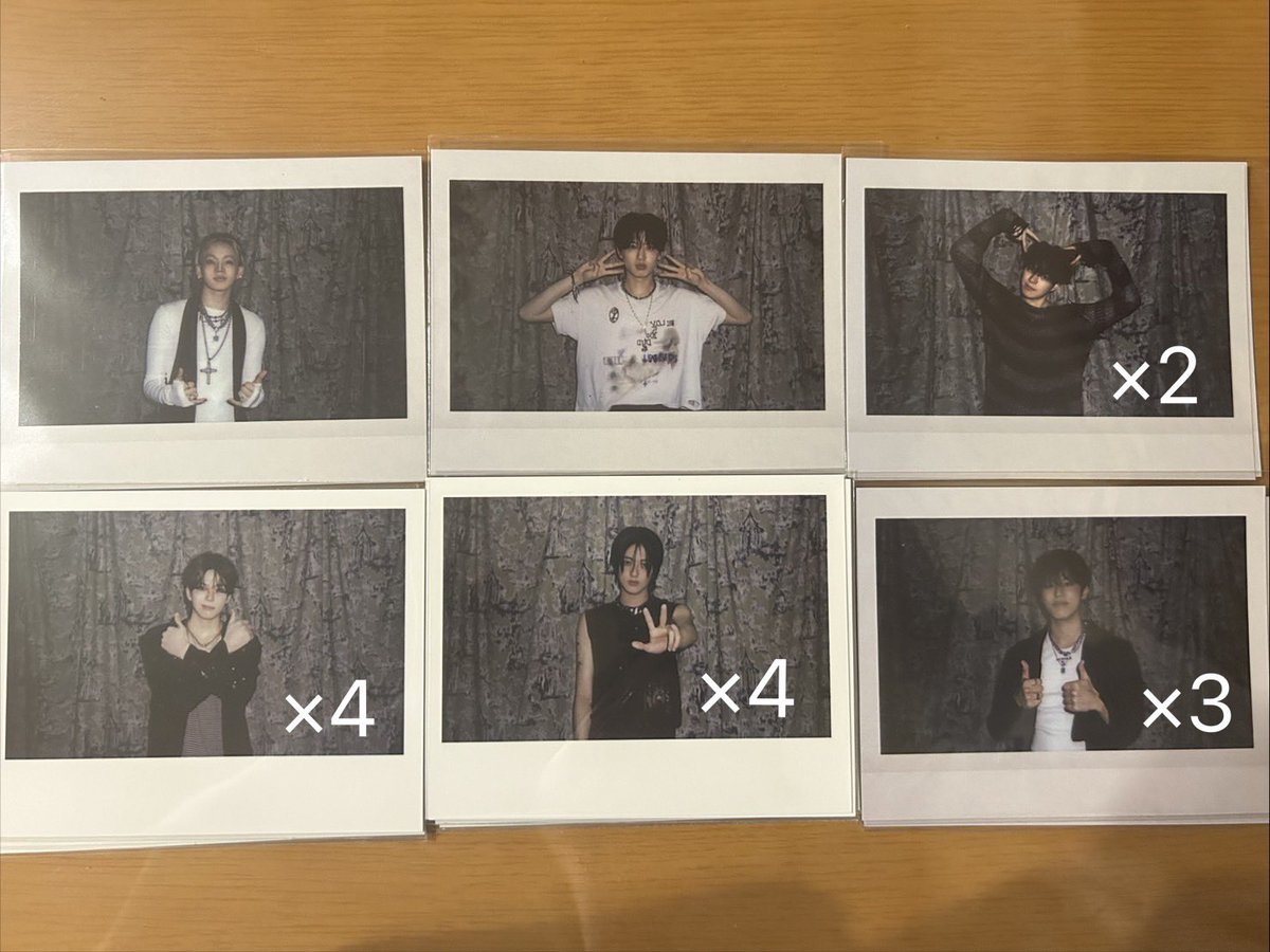 TREASURE トレジャー LOVE PULSE ポップアップ POPUP 本国 ポラロイド 買取 ヒョンソク ジュンギュ ジェヒョク アサヒ ハルト ジョンウ

【譲】本国ポラロイド 🦔🐨🦁🤖🦋🐺

【求】買取

京セラ2/10,11での手渡しor郵送📮

お気軽にお声掛けください！