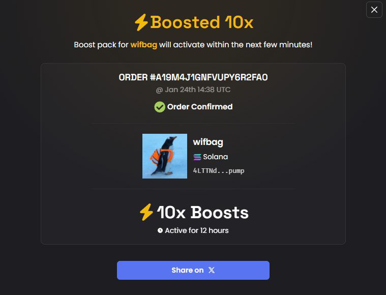 Boosted x10 $WIFBAG 🔥