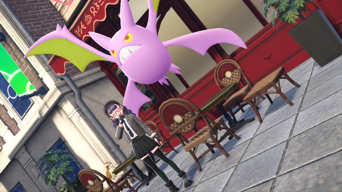 yu_165m's tweet photo. #NintendoSwitch2 #PokemonLegendsZA
#M次元ラッシュ  
久々厳選！ピンクのクロバット
あやかちゃんから色親ププリンもらった☺️
可愛いー！ https://t.co/7ZuAdalBfT