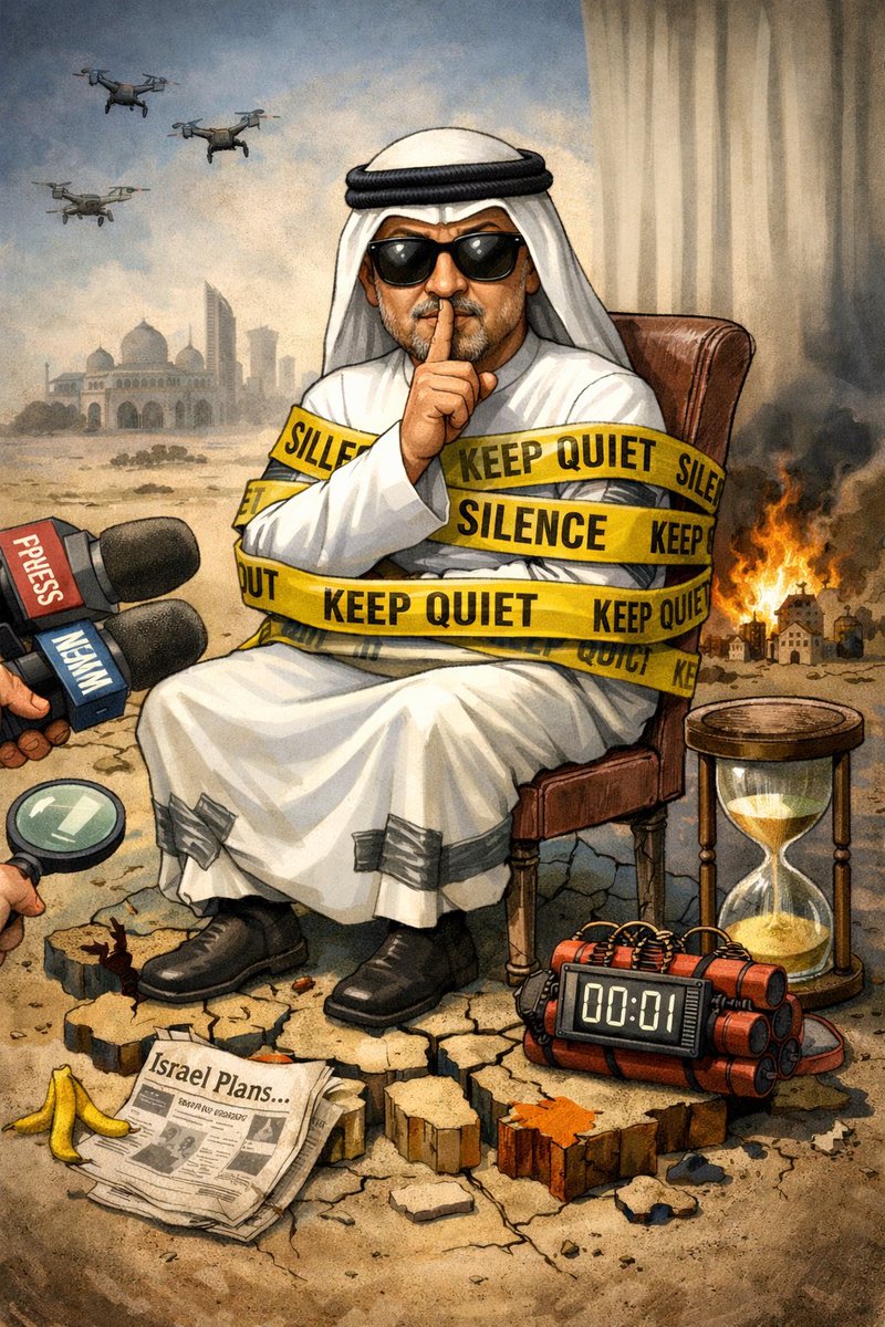 «الصمت العقابي»

ما يُسوَّق في إعلام أبوظبي بوصفه « #الصمت_العقابي» لا يعكس قوة، بل محاولة إعادة تعريف الارتباك بلغة استعلاء مصطنعة.

«الصمت العقابي» في الأدبيات السياسية يُستخدم حين تمتلك الجهة فائض قوة، و أوراق ضغط، و قدرة على الإيذاء المؤجَّل.
أما حين يُطرح المصطلح في لحظة