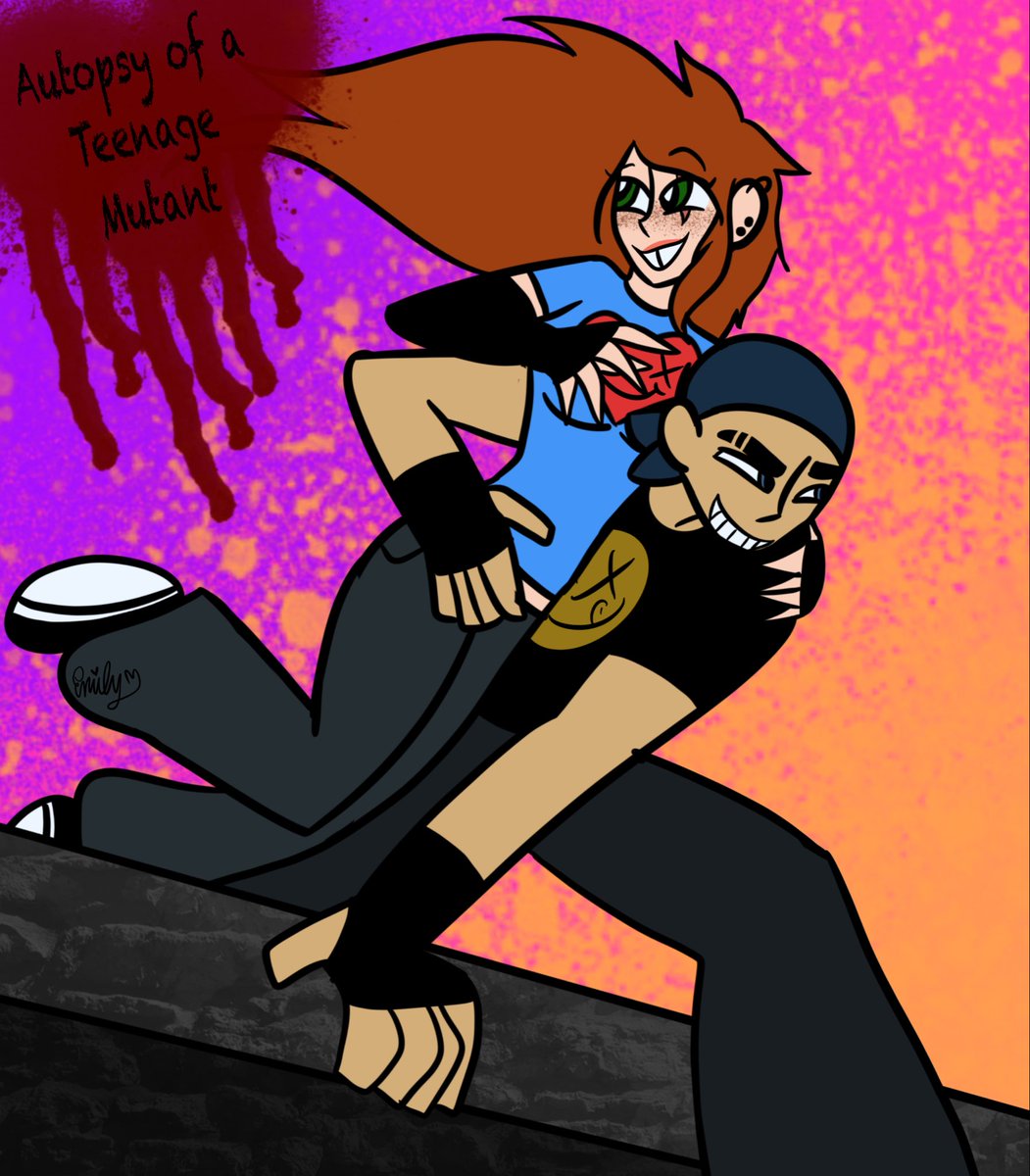 “I wanna take you on a ride, you’ll be Bonnie I’ll be Clyde. Two criminals on the ru, but they won’t hunt us down.”
It’s the sillies!
Don’t 100% like it, but it’s cute so idc.
#oc #ocart #ocartist #Procreate #procreateartist