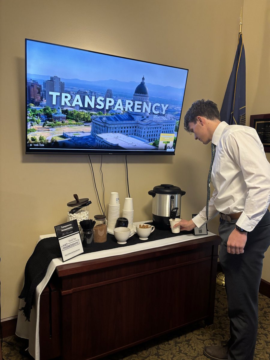 Transparent Utah tweet media