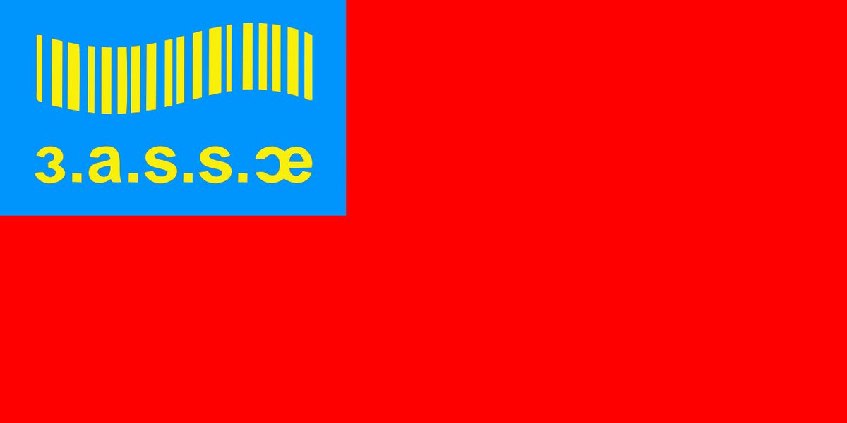 100YearsAgoLive's tweet image. The Yakut ASSR (Soviet Union) adopts a flag for the first time: