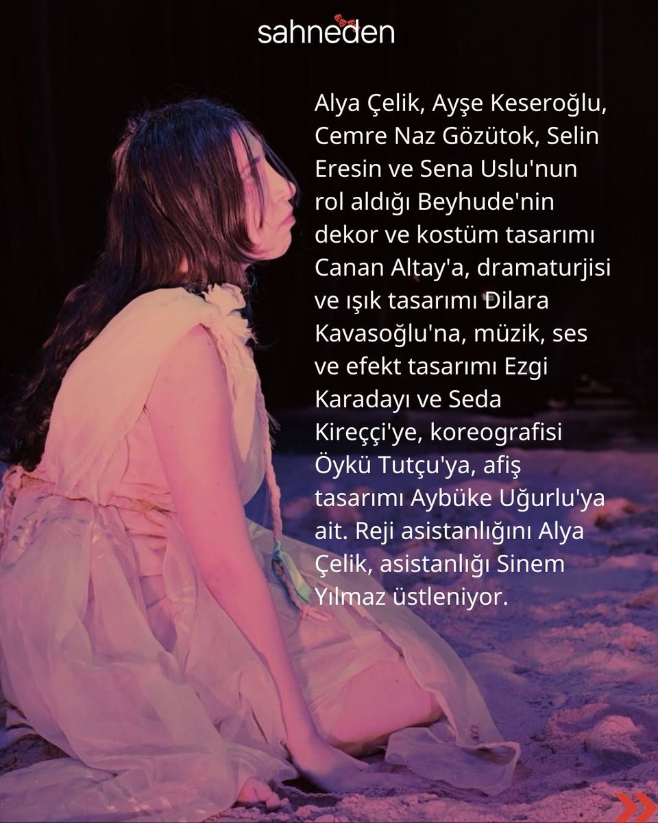 🎭Kadınların emeği ve estetiğiyle: Beyhude

Maurice Maeterlinck’in Ariane ile Mavi Sakal oyunundan Dilara Kavasoğlu'nun uyarladığı ve Serenay İduğ'un yönettiği Beyhude, yasaklı bir kapının ardında gizlenen kadınların hikayesini anlatıyor.

Sahne önü ve sahne arkasıyla, tüm