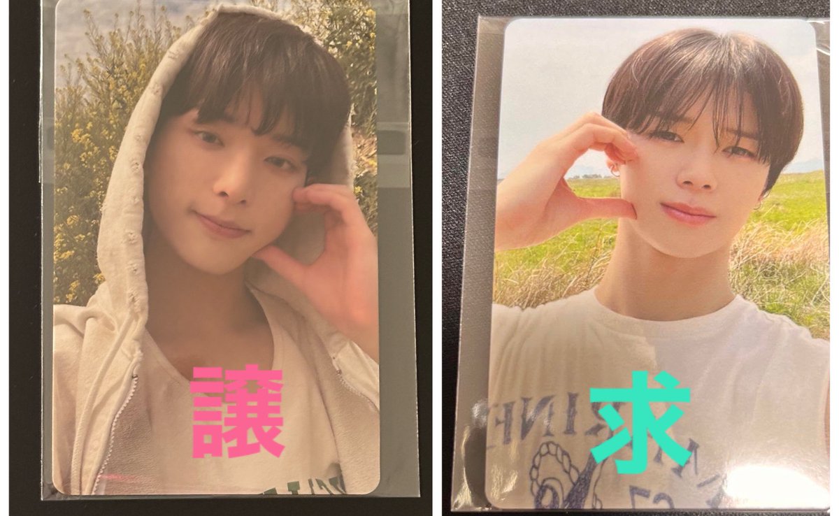 &team ケイ K 韓国 ソウル ファンミ FC特典 トレカ 縁DAY &TEAM 縁DAY 💙🤍 2023年開催のときの FC特典トレカのKくんを求めてい