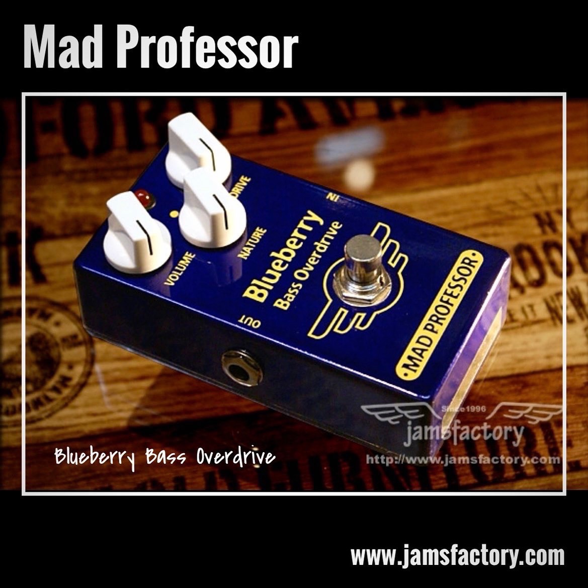 ば*マ様 【値下げ交渉可】MAD PROFESSOR Blueberry Bas MAD PROFESSOR BLUEBERRY BASS OVERDRIVE（中古）【楽器検索デジマート】