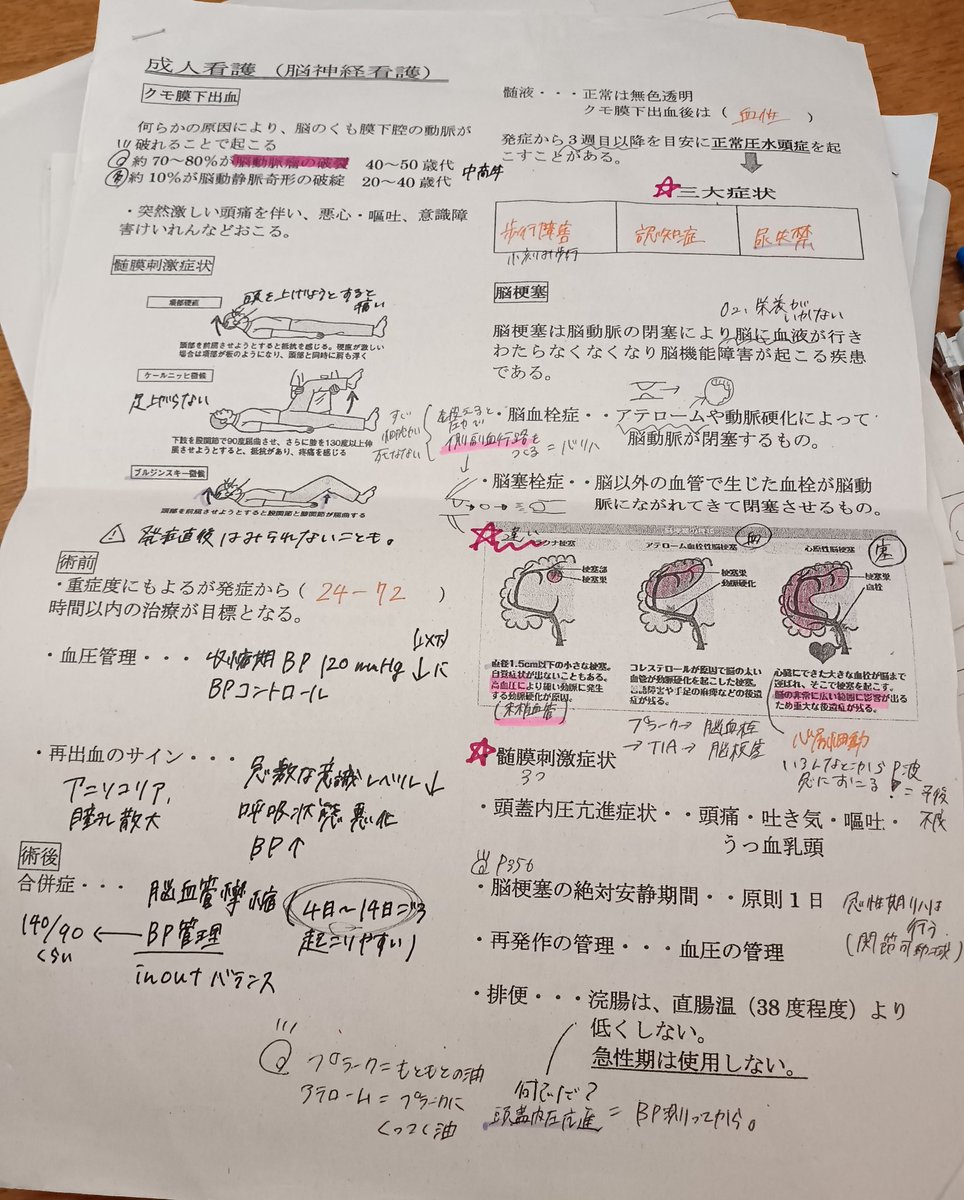 Papi_Hydrangea_'s tweet image. くも膜下出血まとめ