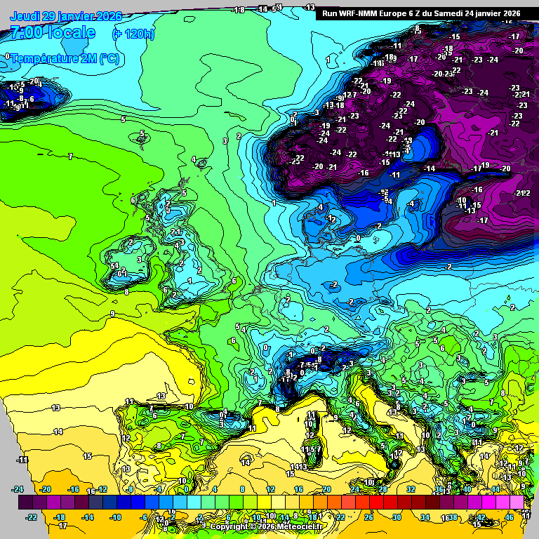 PvForecast's tweet photo. new building cold signs ahead.....feb26 #siberia #scandinavia #coldpool 
better setup but we wait for  more details
#winter https://t.co/V4WgiV38KW