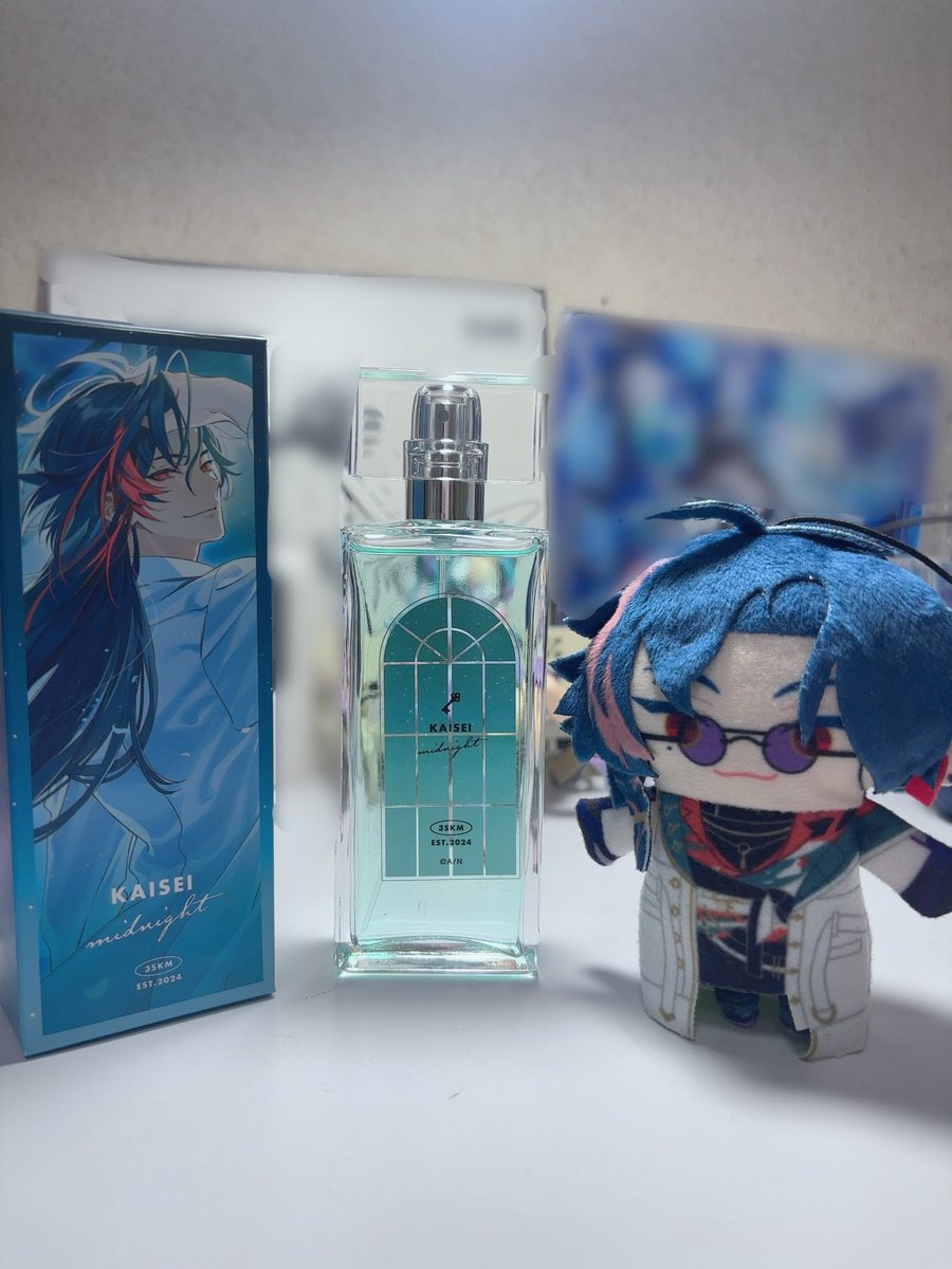 魁星これ開けて 魁星くんの香水届いたよー！！！ めちゃめちゃいい香り