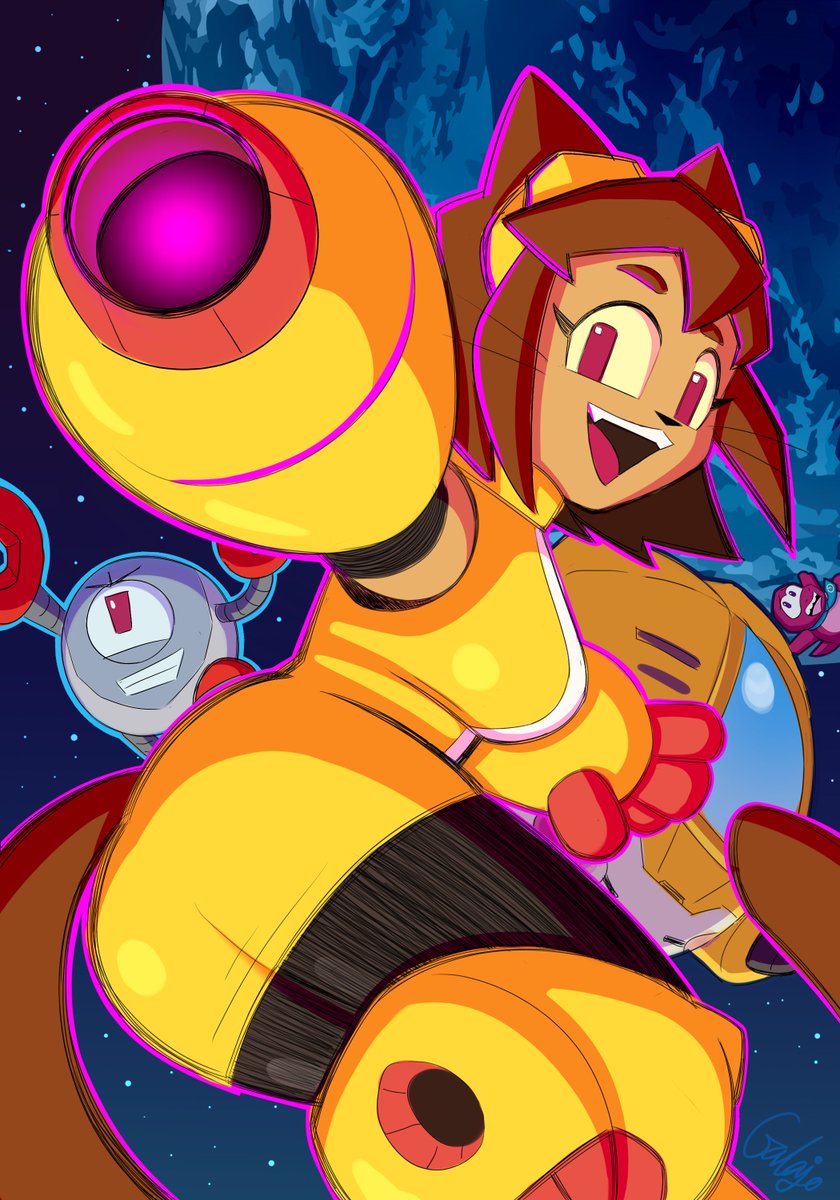 Quick doodle to celebrate RubberRoss' new cartoon series!