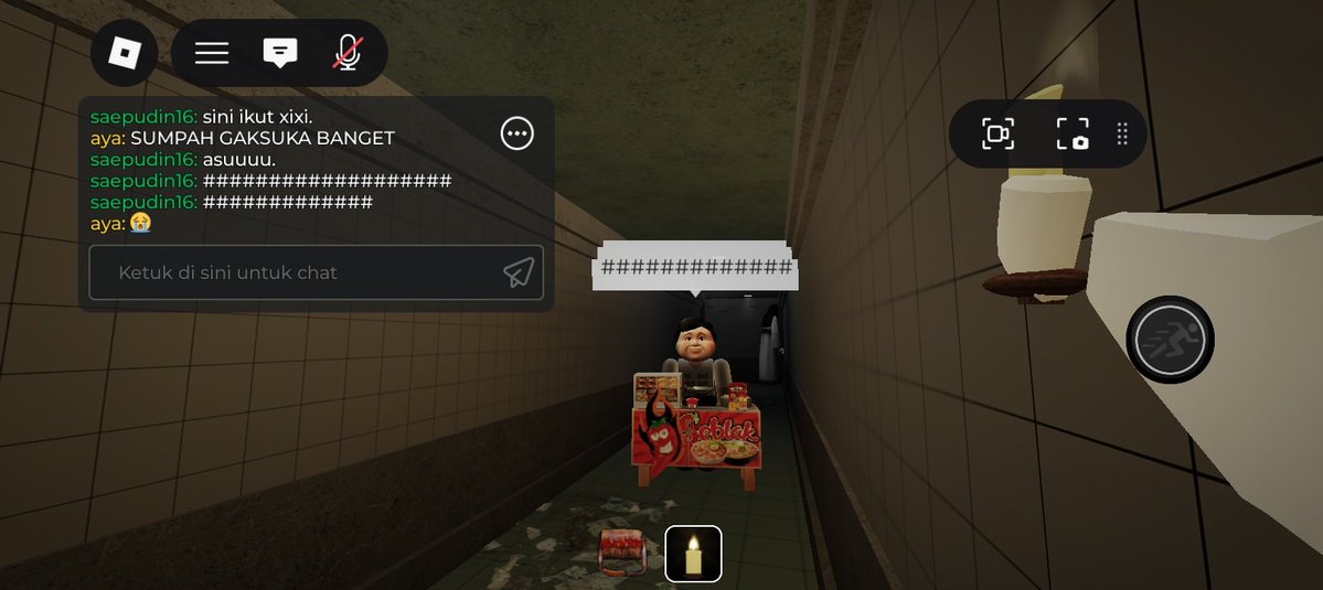 lovingsakumeng's tweet image. wowo nyasar sampe robloj