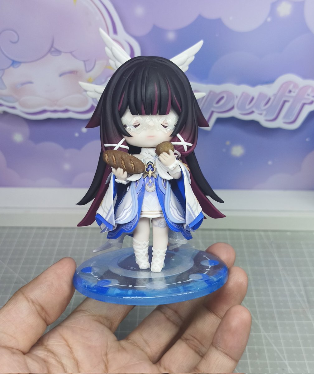 ClayPuff's tweet image. So happy to ve able to make Genshin characters again. 

Hoping to take pre order commissions for her by March2026.