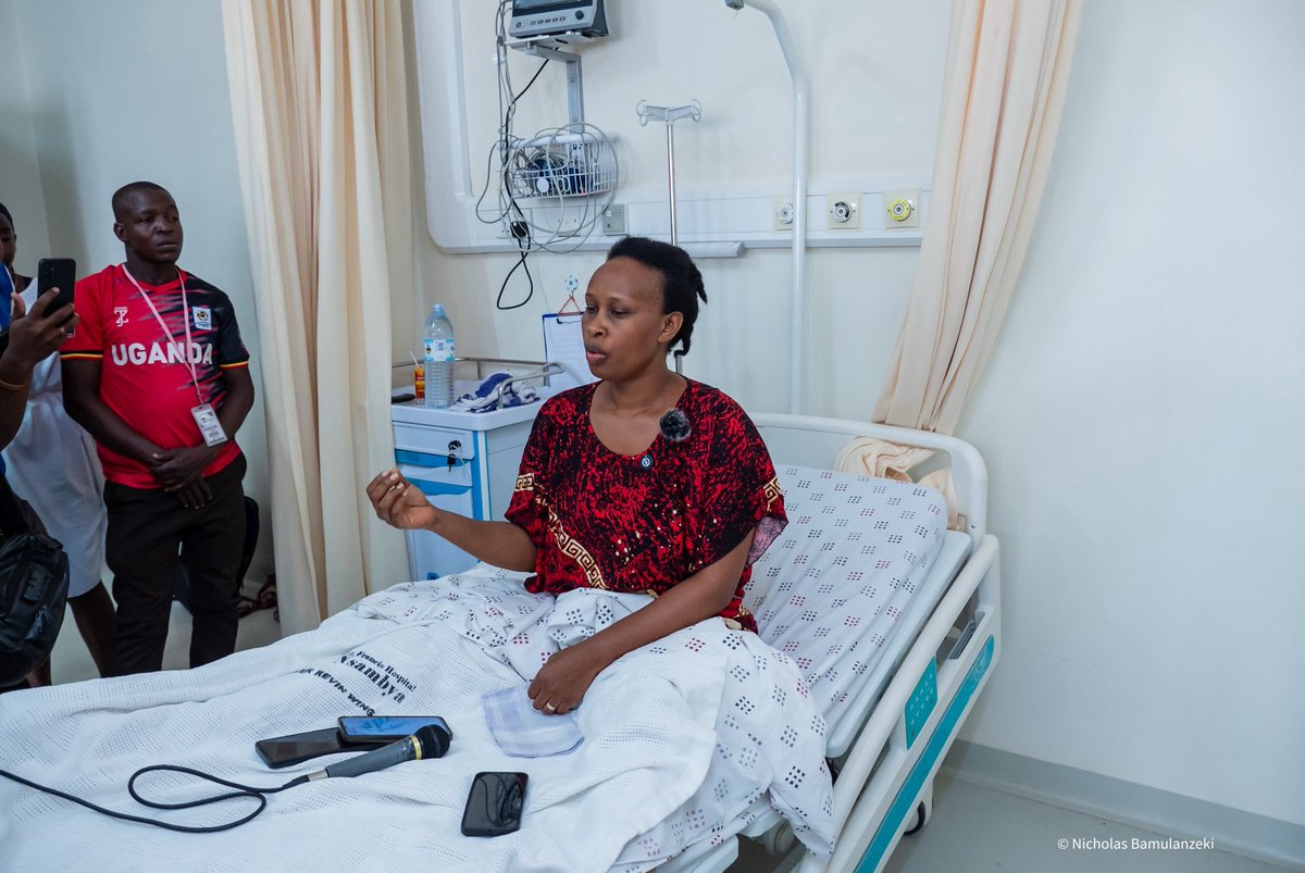 kampala_solomon's tweet image. You are a wonderful lady, you do not deserve this. Was happy to hear that you were alive but after I heard what happened to you it changed something in my brain. 
One day Ugandans will rise up against these tyrants. 
They broke into our house and tortured our helpers. 
They beat…