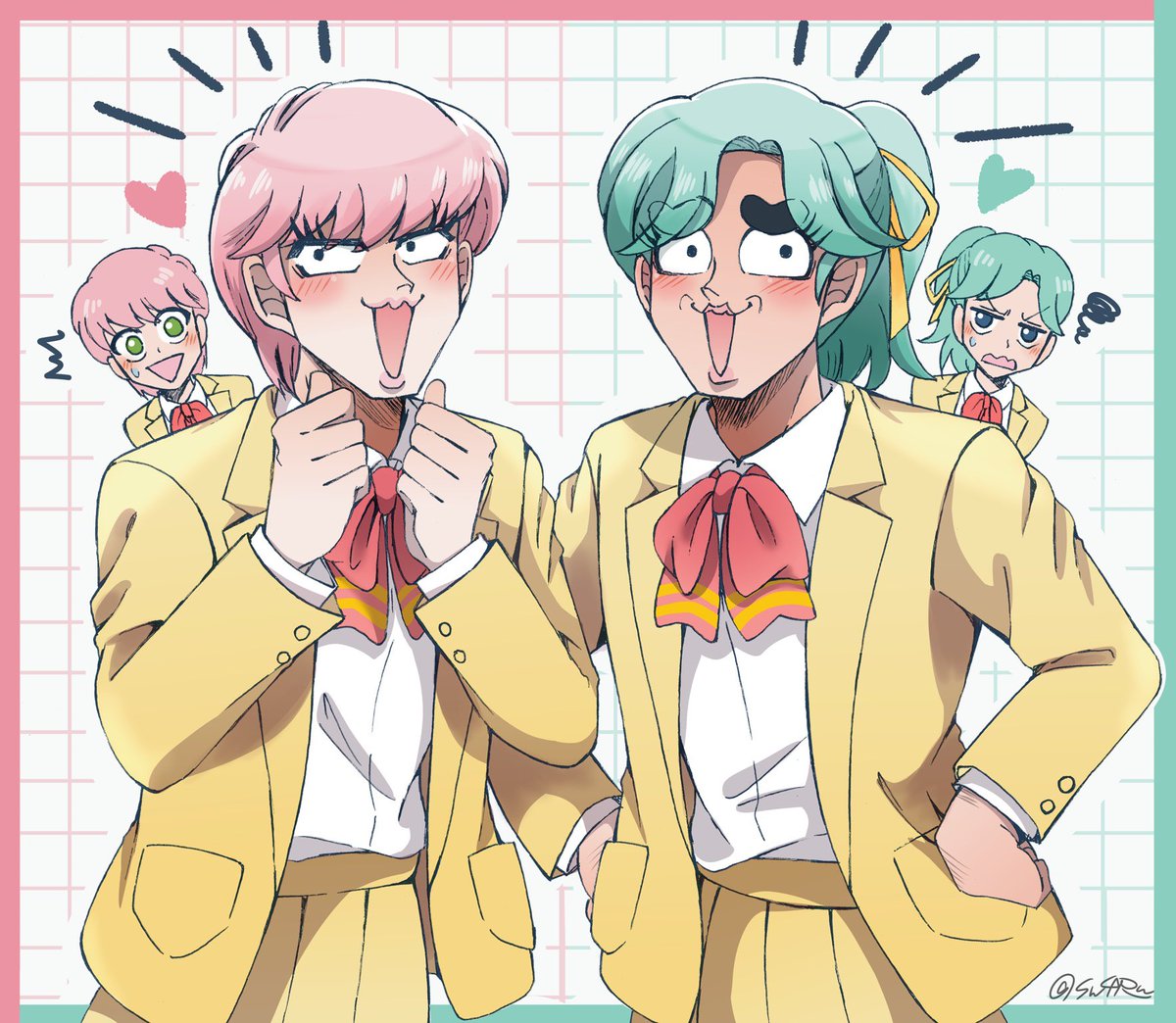 奇面組3話 令和版でも零＆豪による唯＆千絵が見られて嬉しい😂