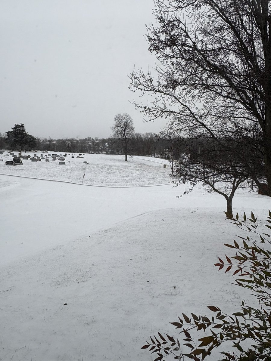 cwalteroverman's tweet photo. Snow accumulates very efficiently at -1! We are up to 2” 5 miles NW of Liberty. @JacobLanierWx @NWSKansasCity #MOwx https://t.co/Eu9U4wEfo1