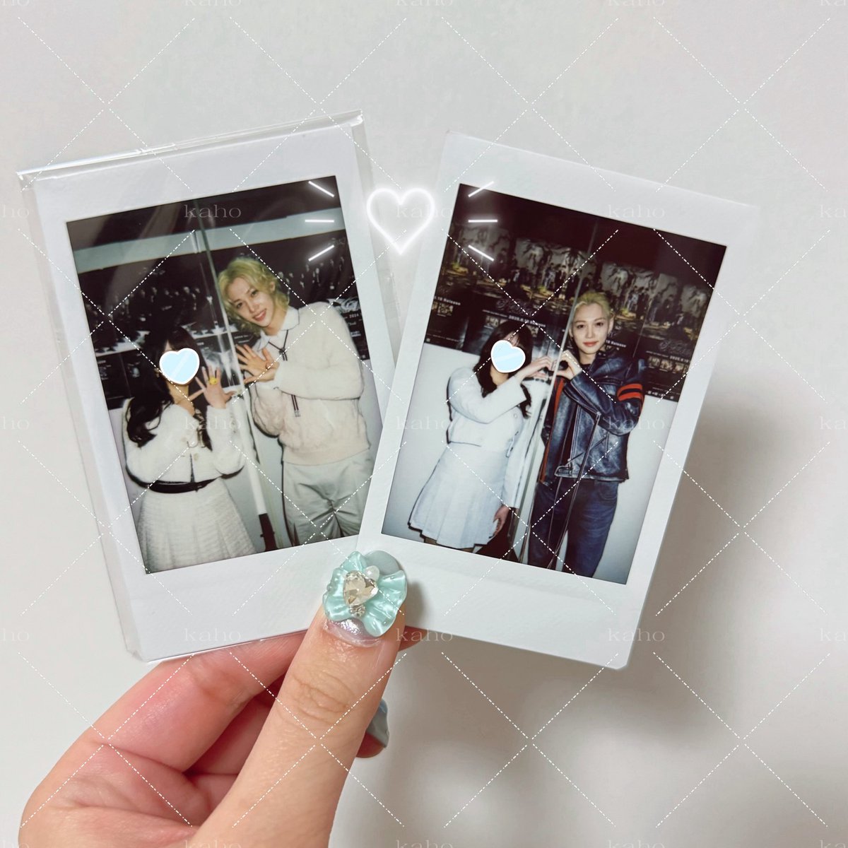 poml26's tweet photo. Felix ツーショット📸🩵🐥 https://t.co/rK3yackZdc