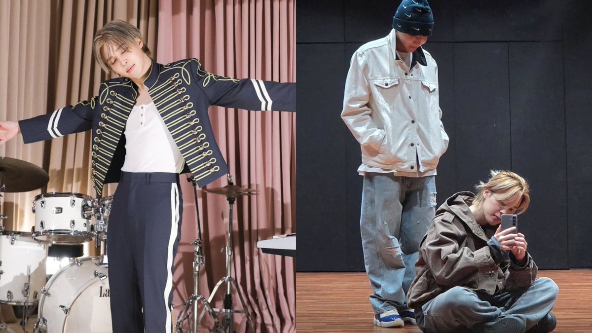 "DESTROY ALL THE SCISSORS" - Fans go gaga over BTS' Jimin's long blond hair updo following his recent Instagram story update with j-hope sportskeeda.com/us/k-pop/news-…