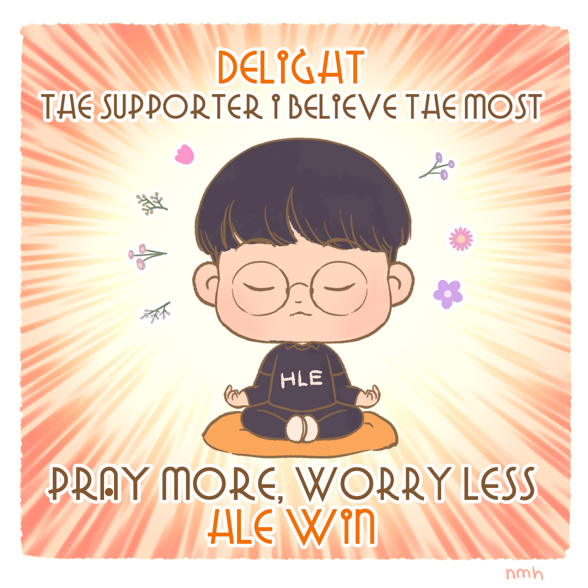 before i can draw the new version, i need something to pray so i keep reposting this one TT
Delight FIGHTING okay

#HLEWIN