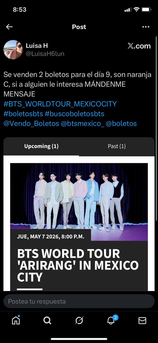 Xi1oooo's tweet photo. Army no le compren a revendedores!!!!! , miren a este muerto de hambre , reporten su cuenta y traten de encontrar datos #BTS_WORLDTOUR_MEXICOCITY https://t.co/h2jdylXSLg