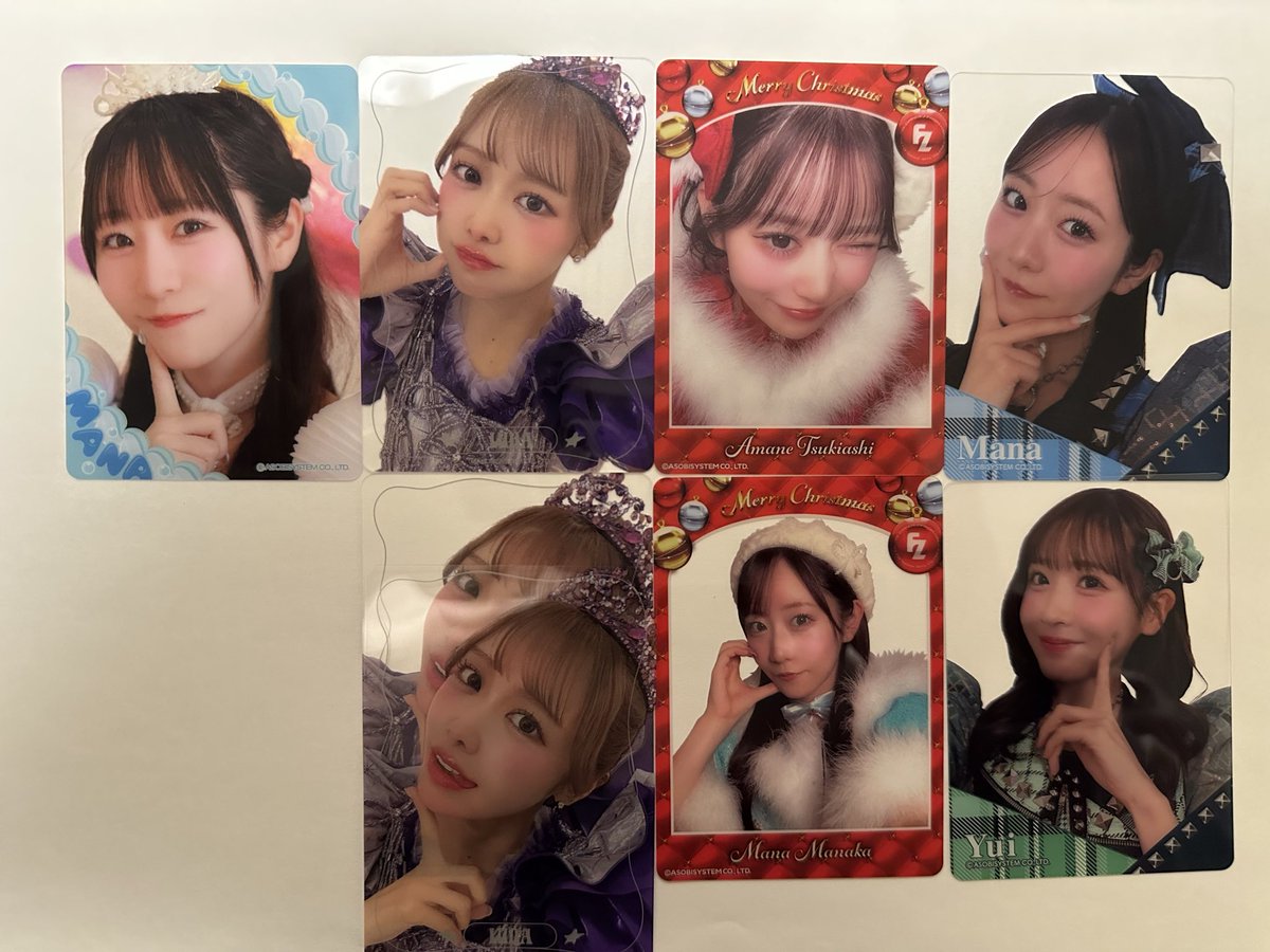 ゆるーく募集します☺️

【譲】写真のもの
【求】ふるふる特典：1枚200円
クリアトレカ：
ケーキ🩵と💜➡️定価買取>>異種💛クリアトレカ
クリスマス❤️🩵とはちゃめちゃ🩵💚➡️同種💛>>定価買取

2/1ドームでの現地交換のみです！

#ふるっぱー譲　#ふるっぱー交換