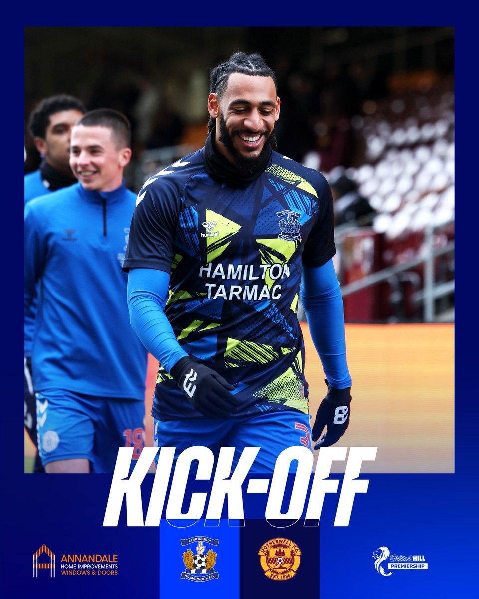 KilmarnockFC's tweet image. Under way 👊