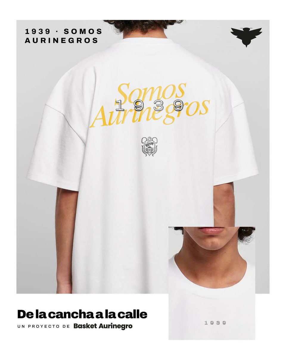 aurinegrobasket's tweet photo. 🔥 ¡De la cancha a la calle! 🔥

Desde @aurinegrobasket lanzamos una serie de nuevas propuestas de #merchandising para el @CB1939Canarias.

✅ Adaptaciones gráficas modernas (versiones simplificadas y tipográficas):

👕 Camisetas (2 diseños): estilo oversize, con
gráficos modernos y minimalistas.
➡️ Sudadera (1 diseño): con un diseño clave pensada para el uso urbano. 
🧢 Gorra: pieza icónica del streetwear.
🏀 Complementos: tazas de jugadores con un nuevo estilo, y dos tipologías de cromos (normales y leyenda). 

🤝 Lanzamos estas propuestas por si son de utilidad para el club, con el objetivo de que continúe creciendo. 

 💻 Proyecto de nuestro diseñador: Samuel Alonso (@SamAlonsoRguez)

¡Vamos @CB1939Canarias! 💛🖤