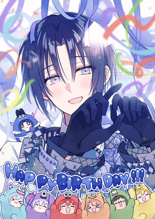 一織くんお誕生日おめでとう～💙🥳

#和泉一織生誕祭2026
#和泉一織誕生祭2026