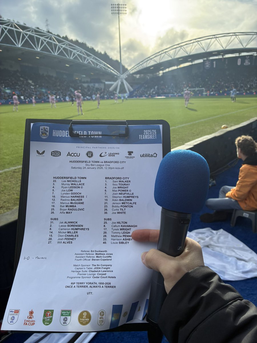 Well, that was a good day at the office, lovely tribute to Terry Yorath by everyone, Charlie Manby was a great guest, oh and announcing a Derby day win! #htafc