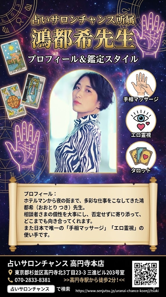 占い相談の控え あと2枠、まもなくおマン席です！ 1/30(金) 13:00〜13:30 13:30〜14:00