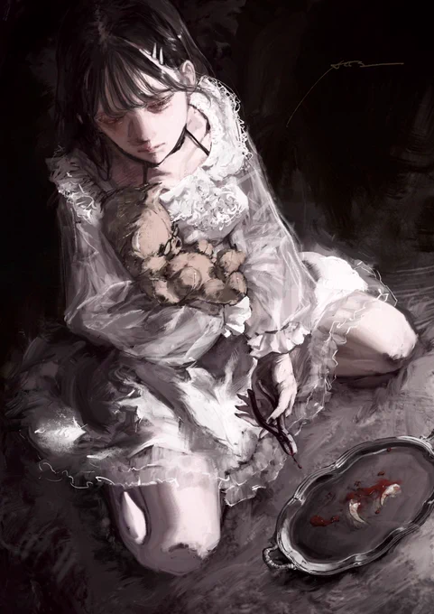 過去絵 そういえば親不知を抜歯したので