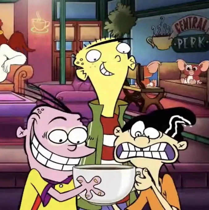 wasn't that ed face from fanart i only remember this because teen titans go did the same mistake and they had to delay the warner brothers 100th anniversary special to redraw the eds and fix chowder's textures