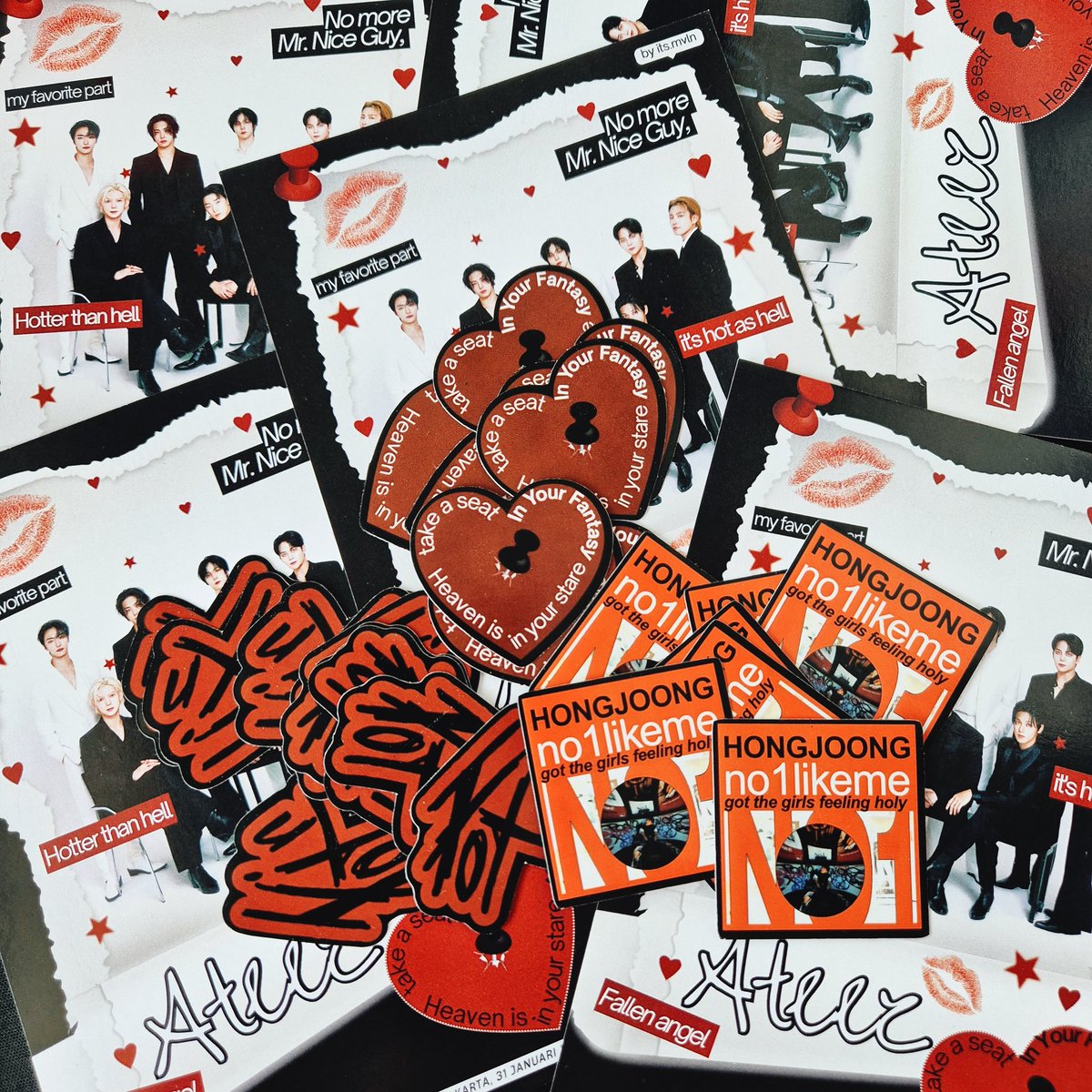 fxon8ts's tweet image. ⋆°｡⋆♡ In Your Fantasy in Jakarta
—freebies⋆°｡⋆♡

⋆°｡Limited qty
⋆°｡⋆Available only at @atz_cafe

RT and likes are very appreciated!
See you atiny! ♡

#InYourFantasy_JKT #ATEEZinJKT