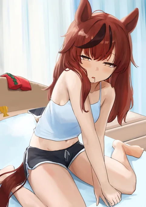 ネイチャおはよー!! ・・・ってアレ?