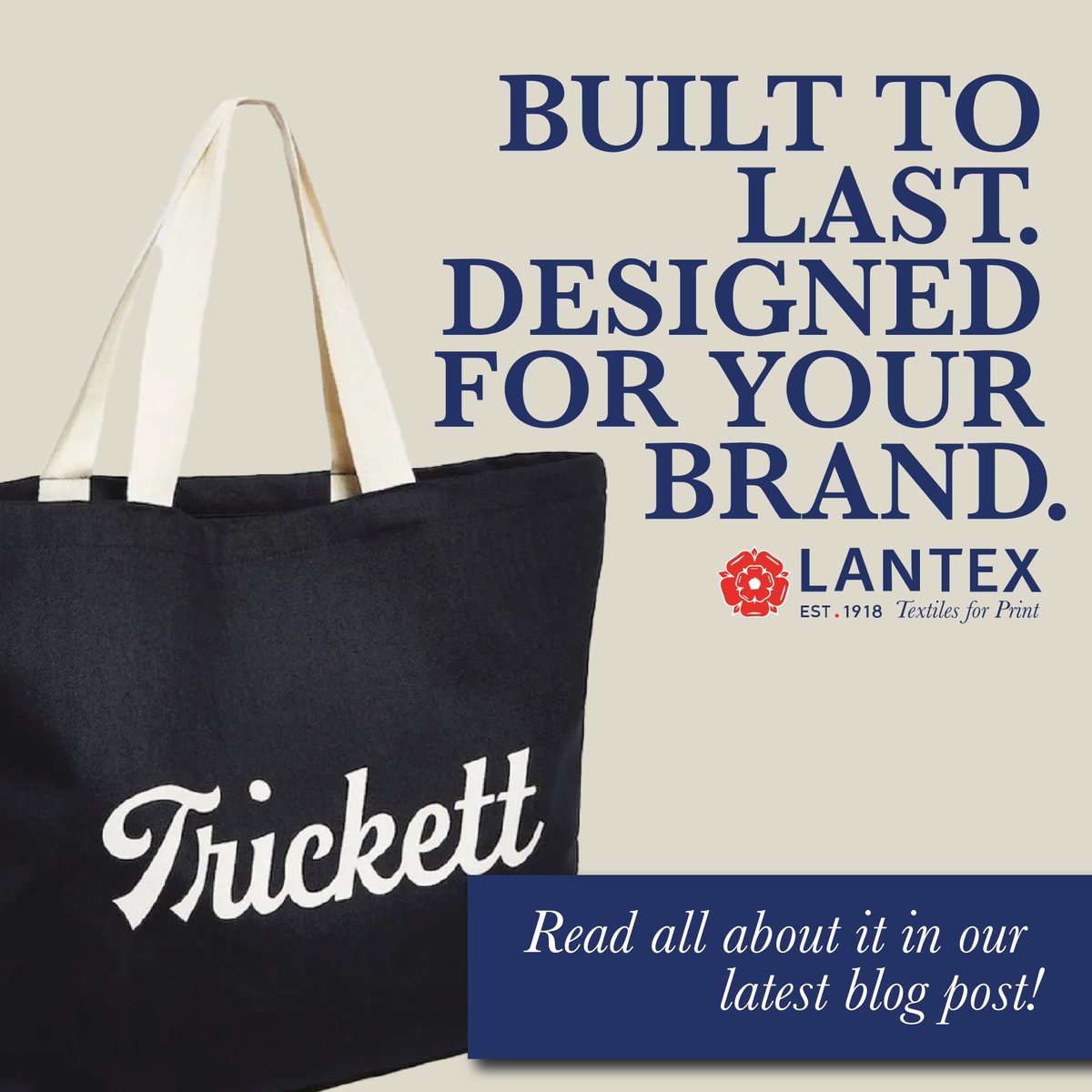 Lantex1918's tweet photo. Discover our durable bull denim tote bags, custom dye options, and digital print services in our latest blog.

From totes to wash bags, we’ve got your branding covered.
📖 Read all about it here:
https://t.co/IpdV3bnB3p https://t.co/c0ETgjc6C4