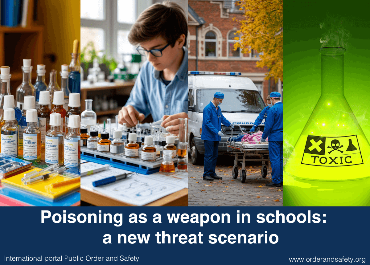 RomanGrishin16's tweet photo. New year, new types of safety threats, new ways to commit crimes. Details in the blog: https://t.co/lCQdt4w2FN
#SchoolSafety #assault #poisoning #threat #chemicals #murder #harm #children #schools #safety #criminology https://t.co/n5238mI0o8