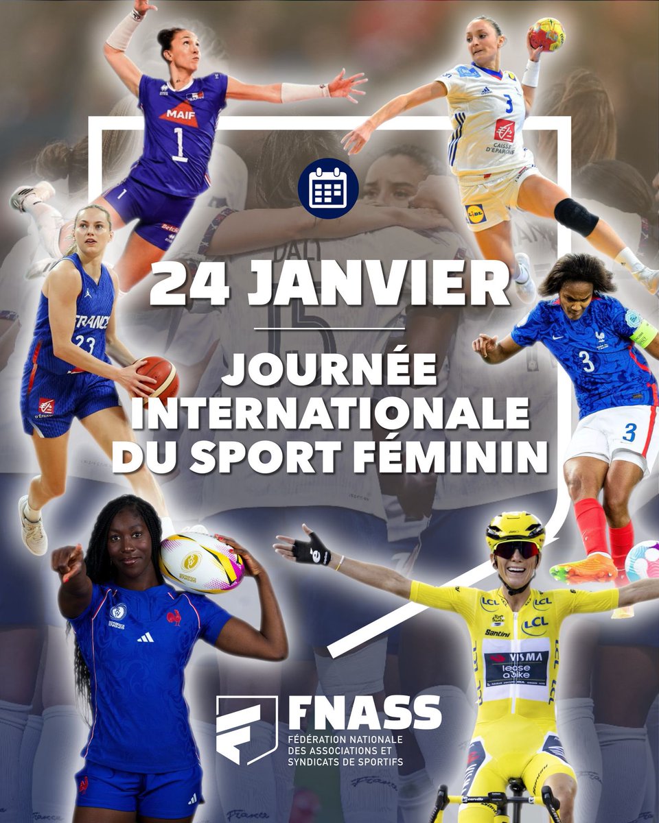 FNASS_'s tweet image. La passion et le sport n'ont pas de genre.
Nous célébrons aujourd'hui la Journée internationale du sport féminin.

➡️ Celle-ci nous permet de rappeler que le sport féminin se doit d’être professionnel, les conditions de pratique adaptées à la performance, la visibilité réelle.