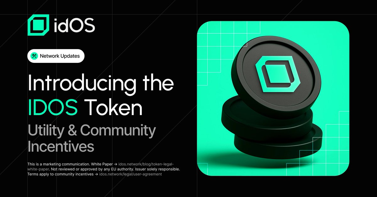rishuz321's tweet photo. idOS is moving toward identity-driven composable credit.

On-chain credit usually breaks because reputation isn’t portable.

What @idOS_Network enables: 

> Verified credentials become reusable trust anchors

> Lending protocols can price risk using claims, not guesses

> Users carry reputation across apps without exposing data

> Creditworthiness becomes composable infrastructure

Why this matters: Undercollateralized design becomes more realistic Capital efficiency improves Privacy stays intact

Identity stops being just compliance.
It becomes a foundation for on-chain credit markets.

@wallchain