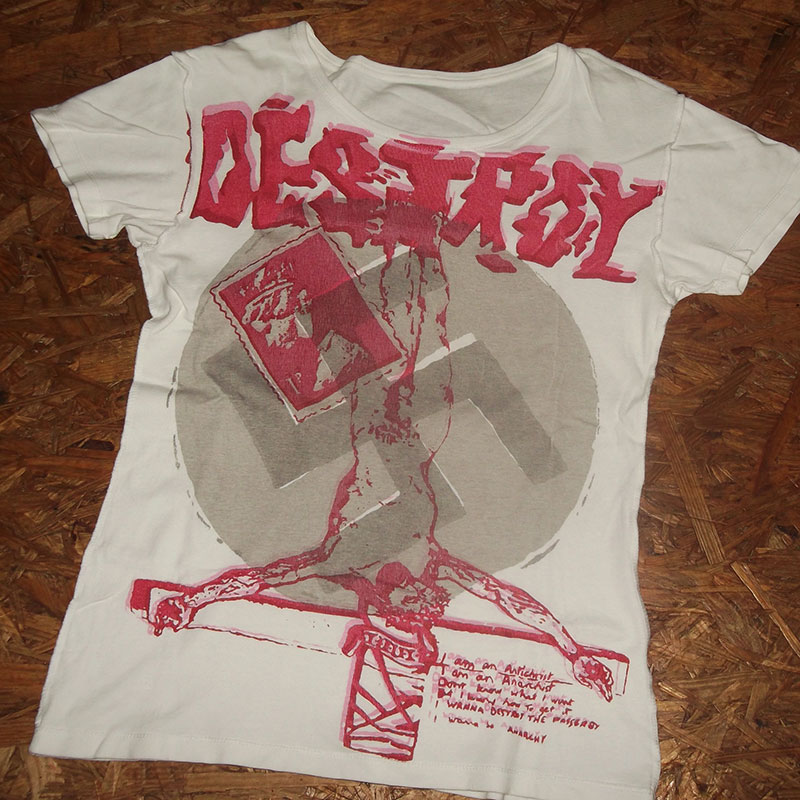 tinypoool's tweet image. 今日のT
#destroy
#seditionaries
#todaystshirt
#tshirt #tshirts
#vintagetshirt