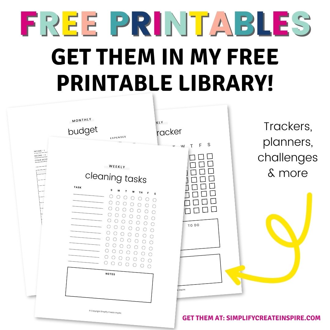 SimplifyCreate's tweet image. Get your free library access here: simplifycreateinspire.myflodesk.com/freebielibrary